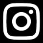 Hand-drawn Instagram icon, a solid wine silhouette