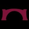 Hand-drawn Mission icon, a solid wine silhouette