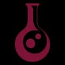 Hand-drawn Trial icon, a solid wine silhouette