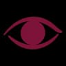 Hand-drawn Vision icon, a solid wine silhouette